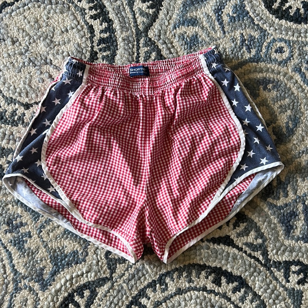 Lauren James Preppy USA Shorties Shorts - Size M
